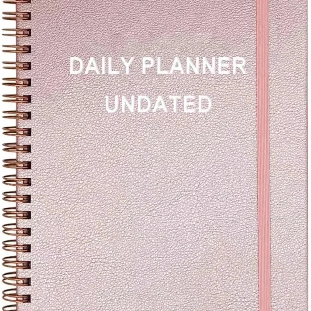 Cheericome Undated Planner for 2024 or Any Year - Undated Weekly Monthly Planner